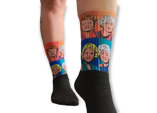 Golden Girls Pop Art socks