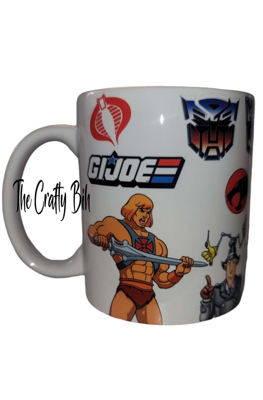 Nostalgic 80's retro mug