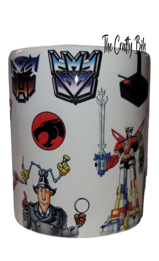 Nostalgic 80's retro mug