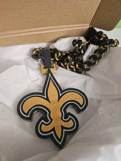 Rally Team Chain - Cuban Link Rally Chain (Select your team)
