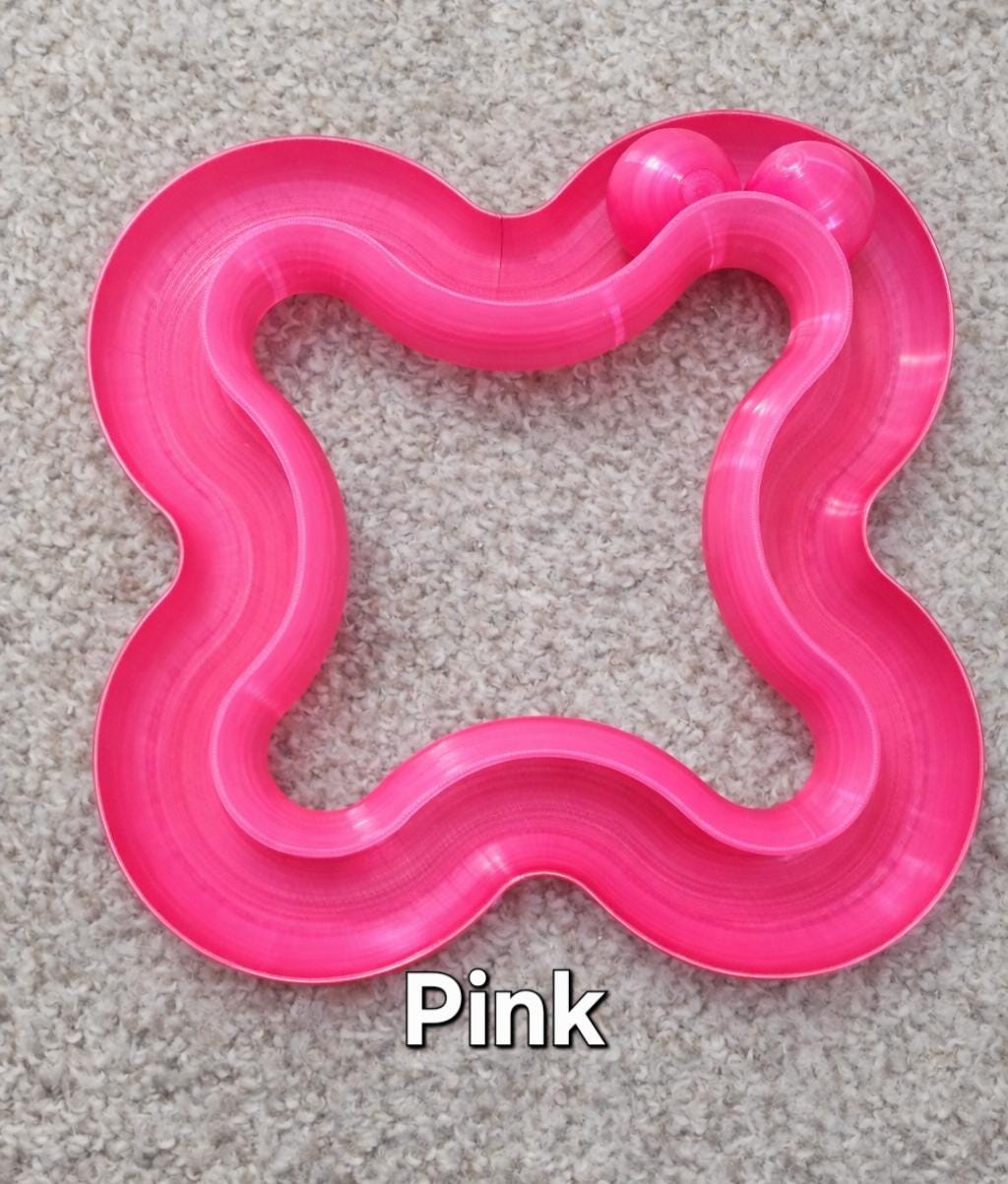 Cat Toy Ball Track | Interactive Rolling Ball Cat Toy | Enrichment Toy for Indoor Cats | Kitty Play Toy | Pet Toy