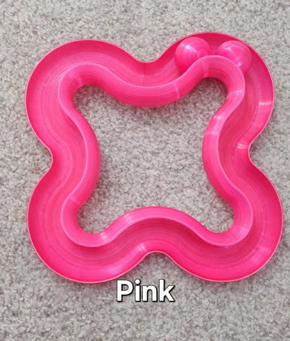 Cat Toy Ball Track | Interactive Rolling Ball Cat Toy | Enrichment Toy for Indoor Cats | Kitty Play Toy | Pet Toy