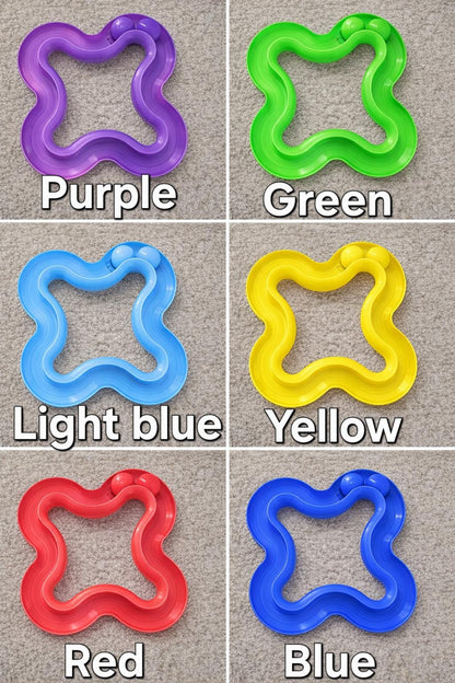 Cat Toy Ball Track | Interactive Rolling Ball Cat Toy | Enrichment Toy for Indoor Cats | Kitty Play Toy | Pet Toy